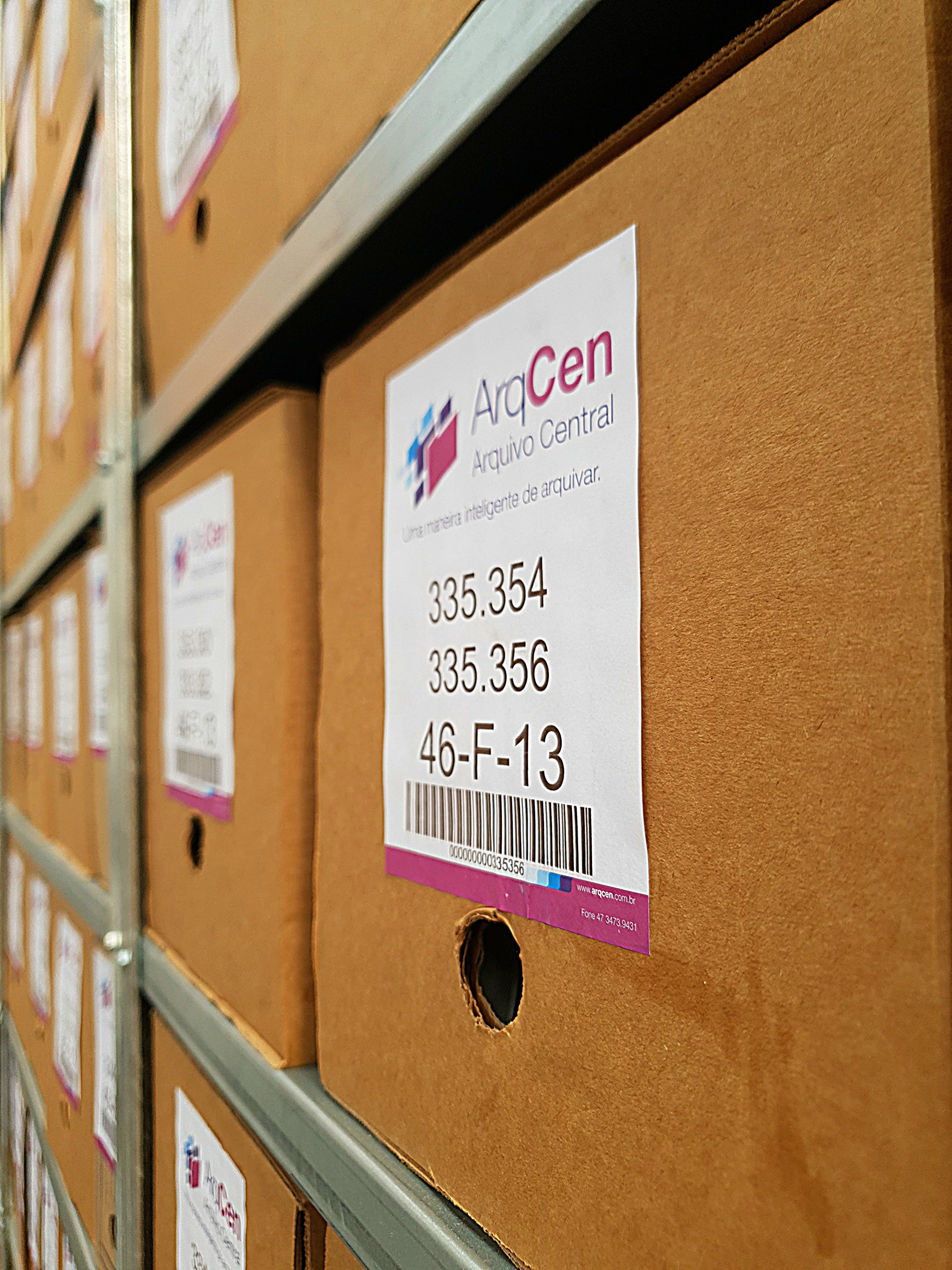 Armazenamento físico de documentos ArqCen